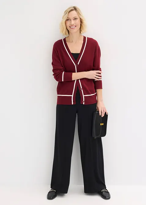 Cardigan con scollo a V, bonprix