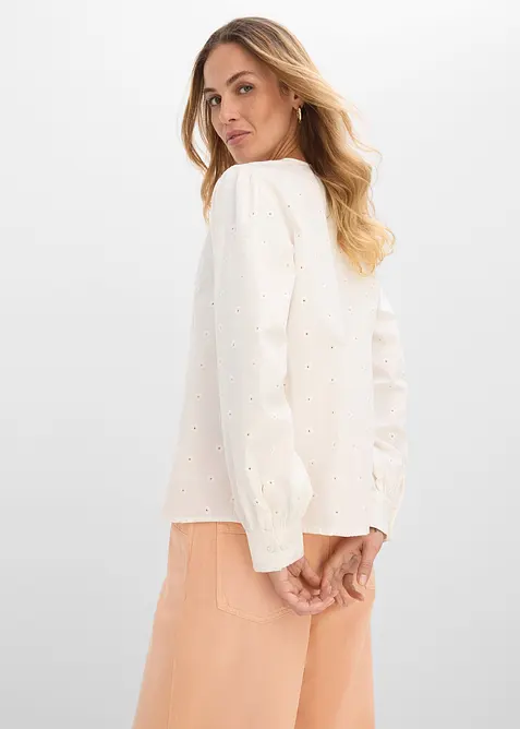 Camicetta in popeline consistente, bonprix