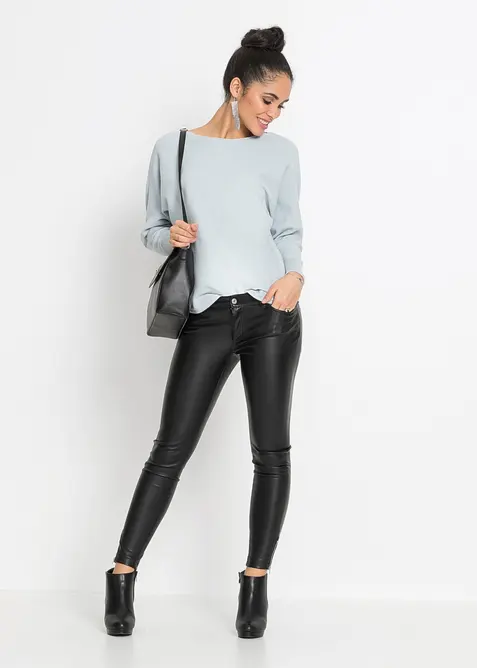 Maglione oversize a costine, bonprix