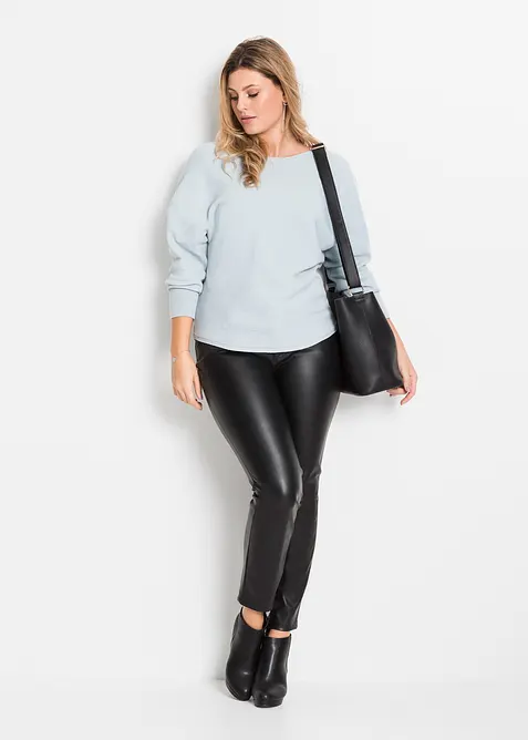 Maglione oversize a costine, bonprix