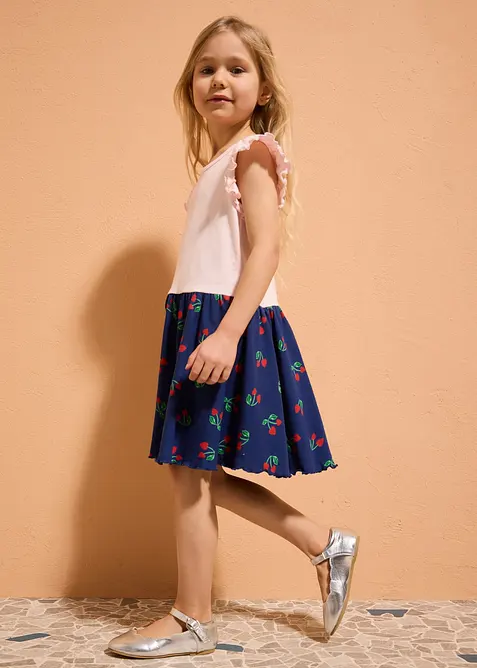 Abito in jersey di puro cotone biologico, bonprix