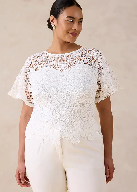 Maglia in pizzo, bonprix