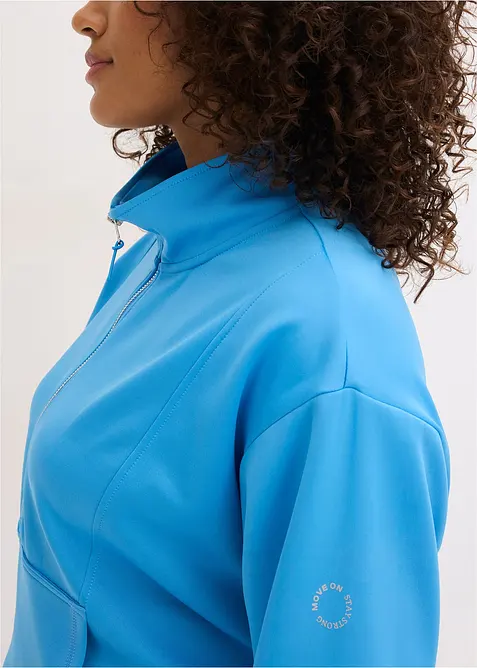 Giacca sportiva con colletto alto, bonprix