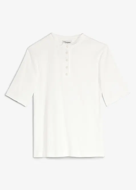 Maglia a costine in puro cotone biologico, bonprix