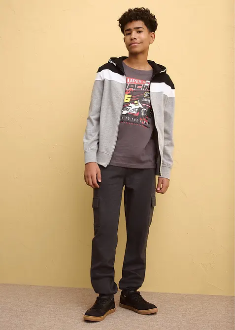 Maglia a maniche lunghe in puro cotone biologico, bonprix