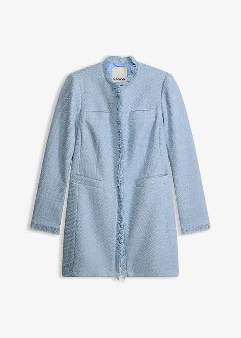 Blazer lungo in boucl&eacute;, bonprix