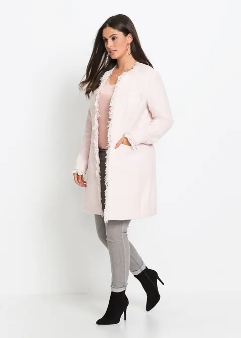 Blazer lungo in boucl&eacute;, bonprix