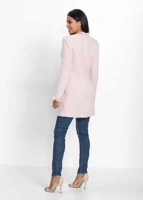 Blazer lungo in boucl&eacute;, bonprix
