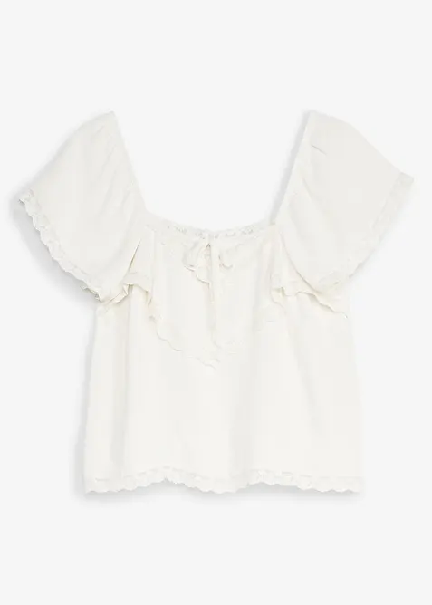 Maglia in cr&ecirc;pe leggero, bonprix