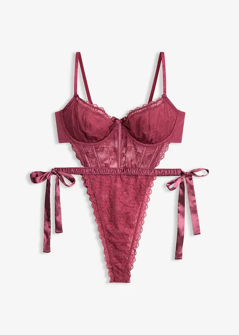 Body con perizoma, bonprix