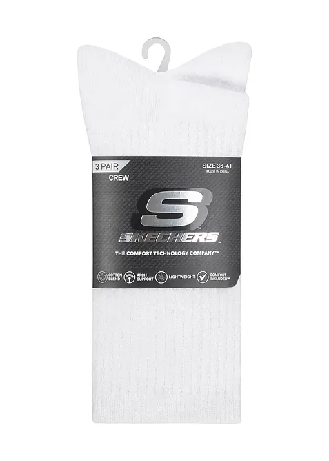 Calzini da tennis Skechers  (pacco da 3 paia), Skechers