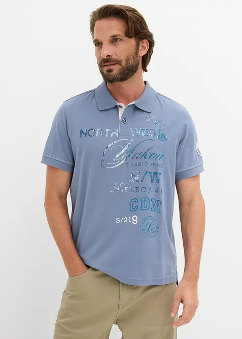 Polo in jersey a maniche corte, bonprix