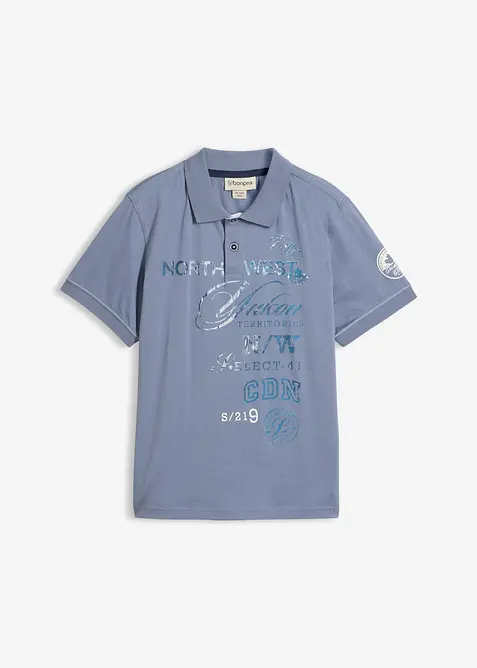 Polo in jersey a maniche corte, bonprix
