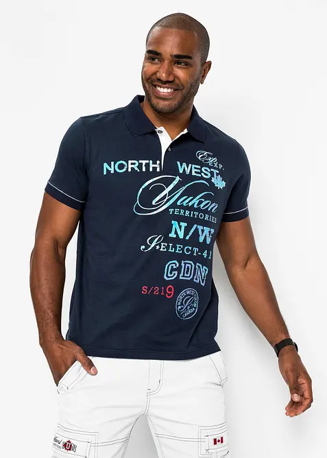 Polo in jersey a maniche corte, bonprix