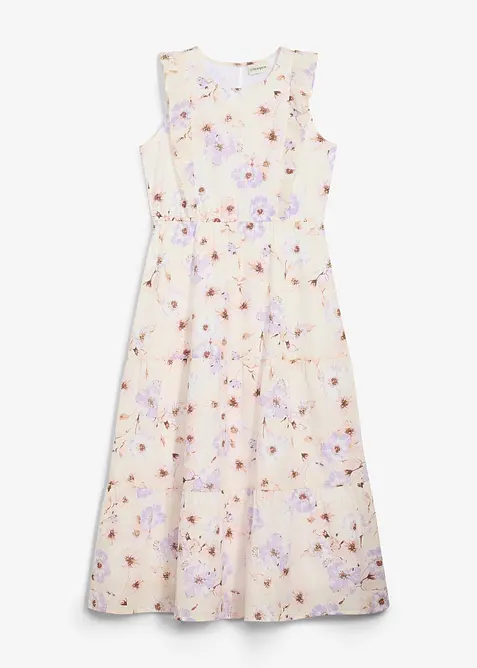 Abito lungo in puro cotone, bonprix