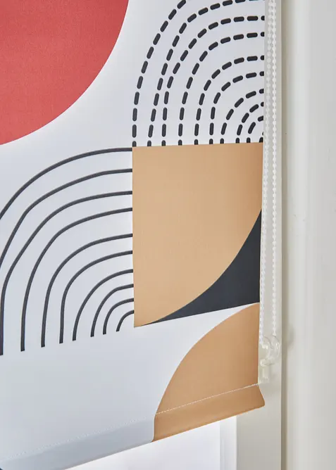 Tenda a rullo oscurante con fantasia retr&ograve;, bonprix