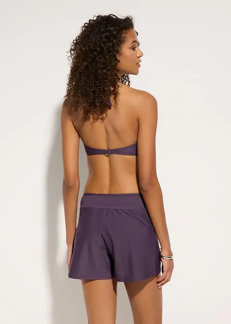 Bikini con slip e pantaloncini (set 3 pezzi), bonprix