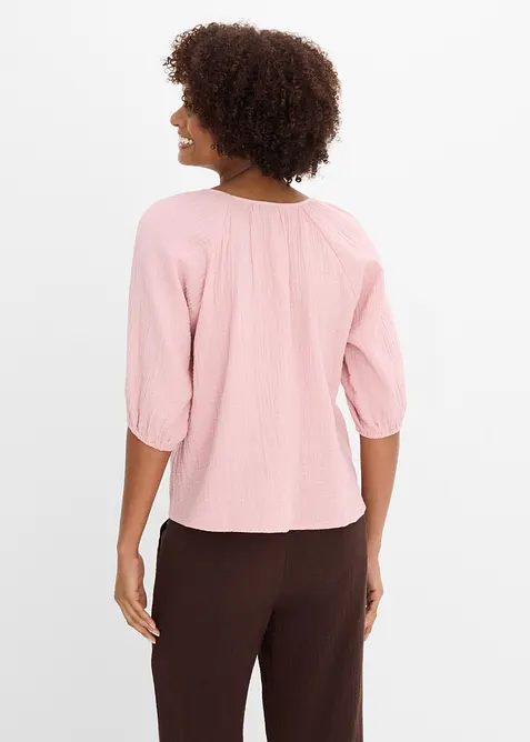Tunica in mussola di puro cotone, bonprix