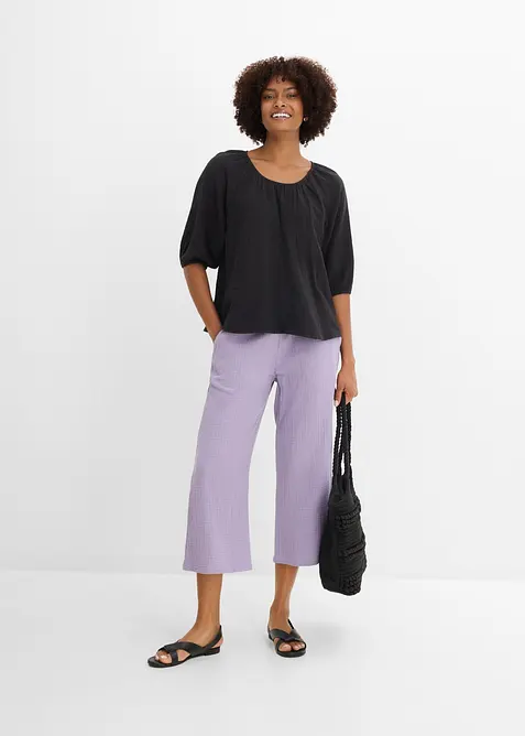 Tunica in mussola di puro cotone, bonprix