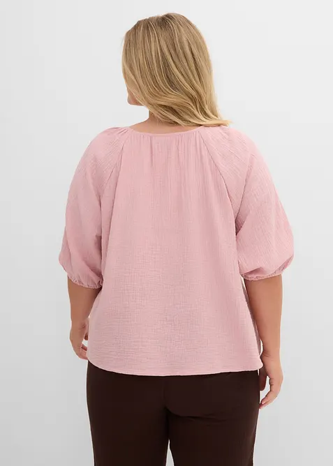 Tunica in mussola di puro cotone, bonprix