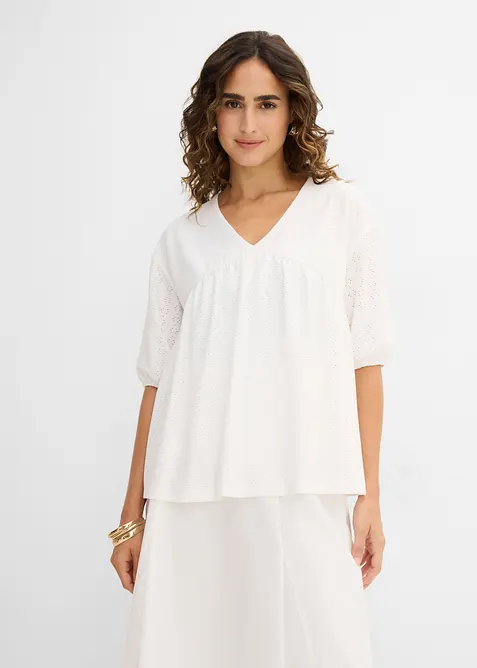 Tunica con ricami raffinati, bonprix