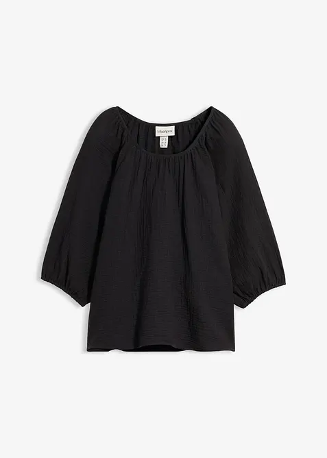 Tunica in mussola di puro cotone, bonprix