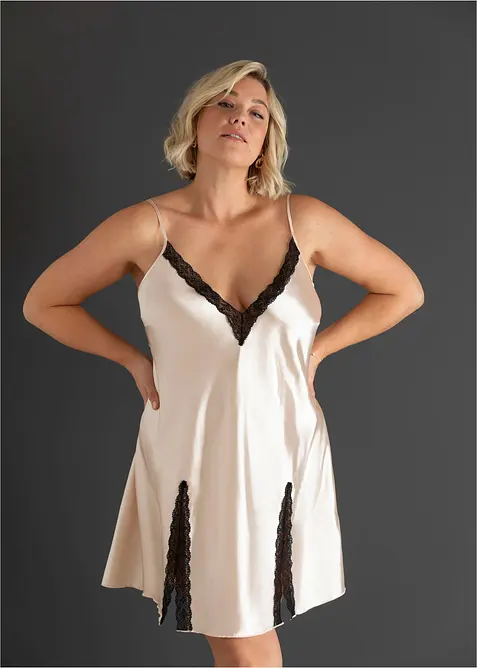 Sottoveste in satin, bonprix