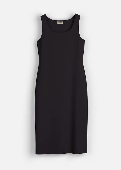 Abito con spalline in cotone biologico elasticizzato, bonprix