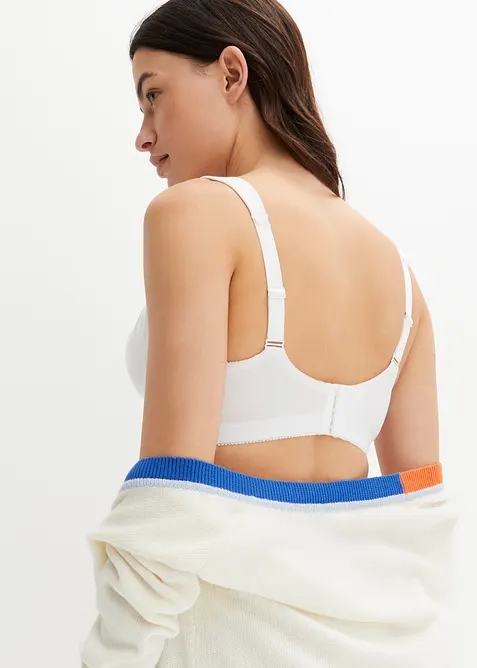Reggiseno allattamento senza ferretto  con cotone biologico (pacco da 2), bonprix
