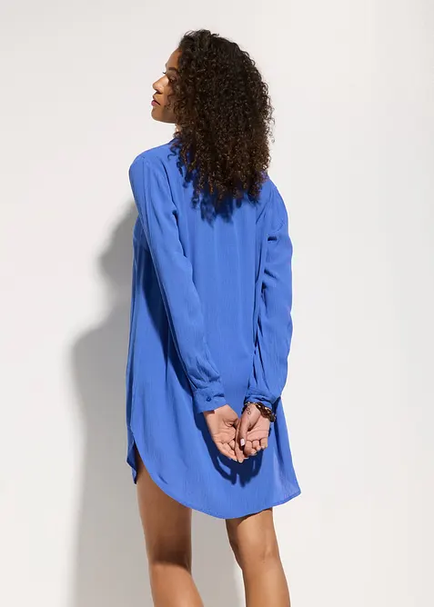Camicia lunga da spiaggia in viscosa fluente, bonprix