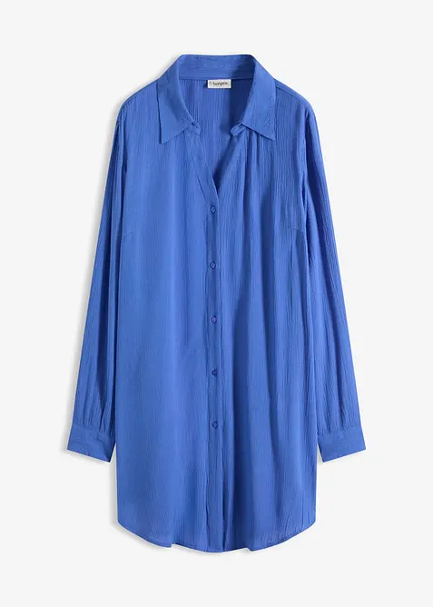 Camicia lunga da spiaggia in viscosa fluente, bonprix