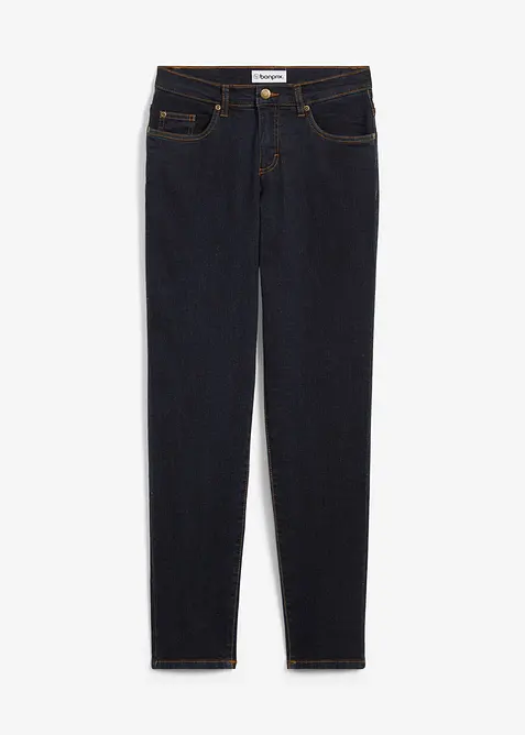 Mom jeans lunghi, vita media, bonprix