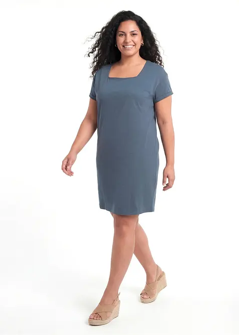 Abito di jersey con puro cotone biologico, bonprix