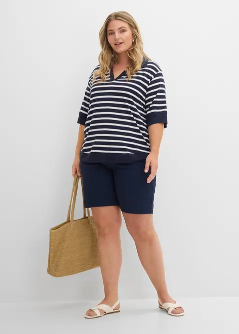 Bermuda in misto cotone, bonprix