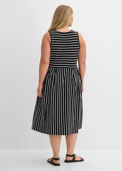 Abito midi in jersey di cotone biologico, bonprix