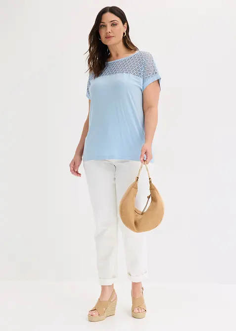 Maglia in misto viscosa morbido, bonprix