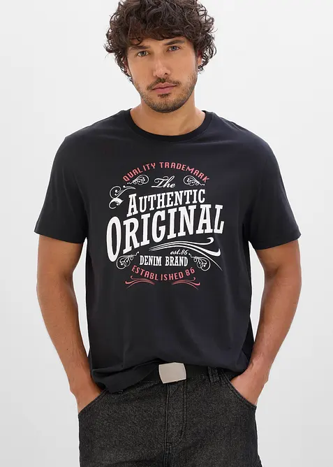 T-shirt in puro cotone biologico (pacco da 2), bonprix