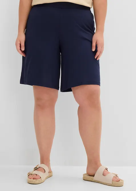 Bermuda in jersey di misto viscosa, bonprix
