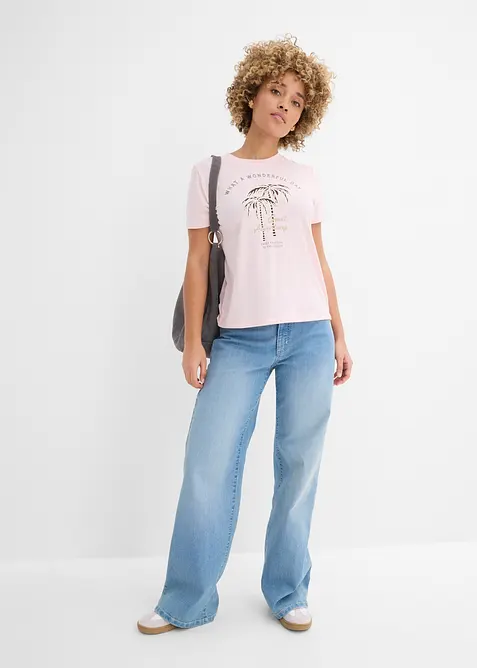 T-shirt con stampa, bonprix