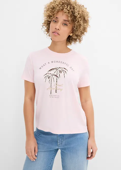 T-shirt con stampa, bonprix