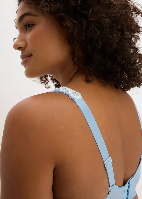 Reggiseno contenitivo senza ferretto con spalline imbottite, bonprix