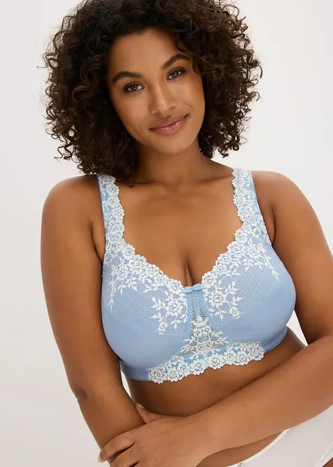 Reggiseno contenitivo senza ferretto con spalline imbottite, bonprix