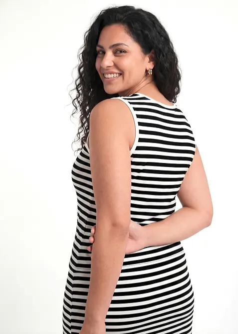 Top e gonna in misto cotone elasticizzato (set 2 pezzi), bonprix