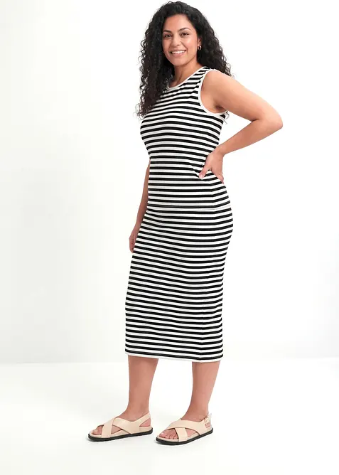 Top e gonna in misto cotone elasticizzato (set 2 pezzi), bonprix