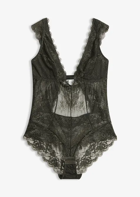 Body senza ferretto in pizzo delicato, bonprix