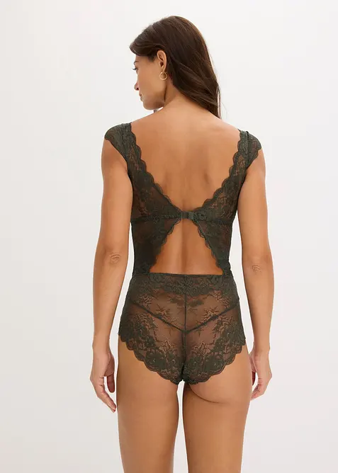 Body senza ferretto in pizzo delicato, bonprix