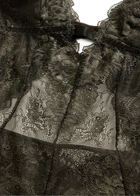 Body senza ferretto in pizzo delicato, bonprix