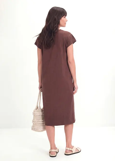 Abito in jersey di cotone biologico pesante, bonprix