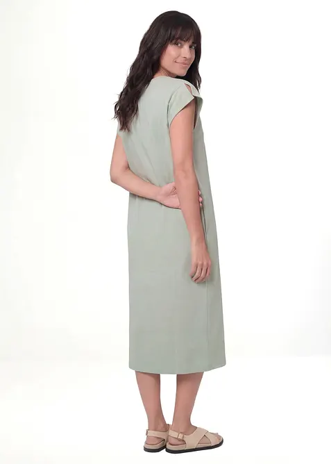 Abito in jersey di cotone biologico pesante, bonprix