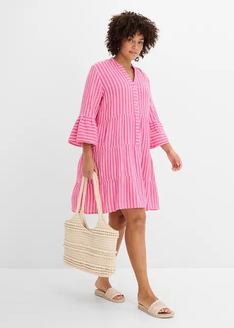Abito tunica in mussola leggera, bonprix